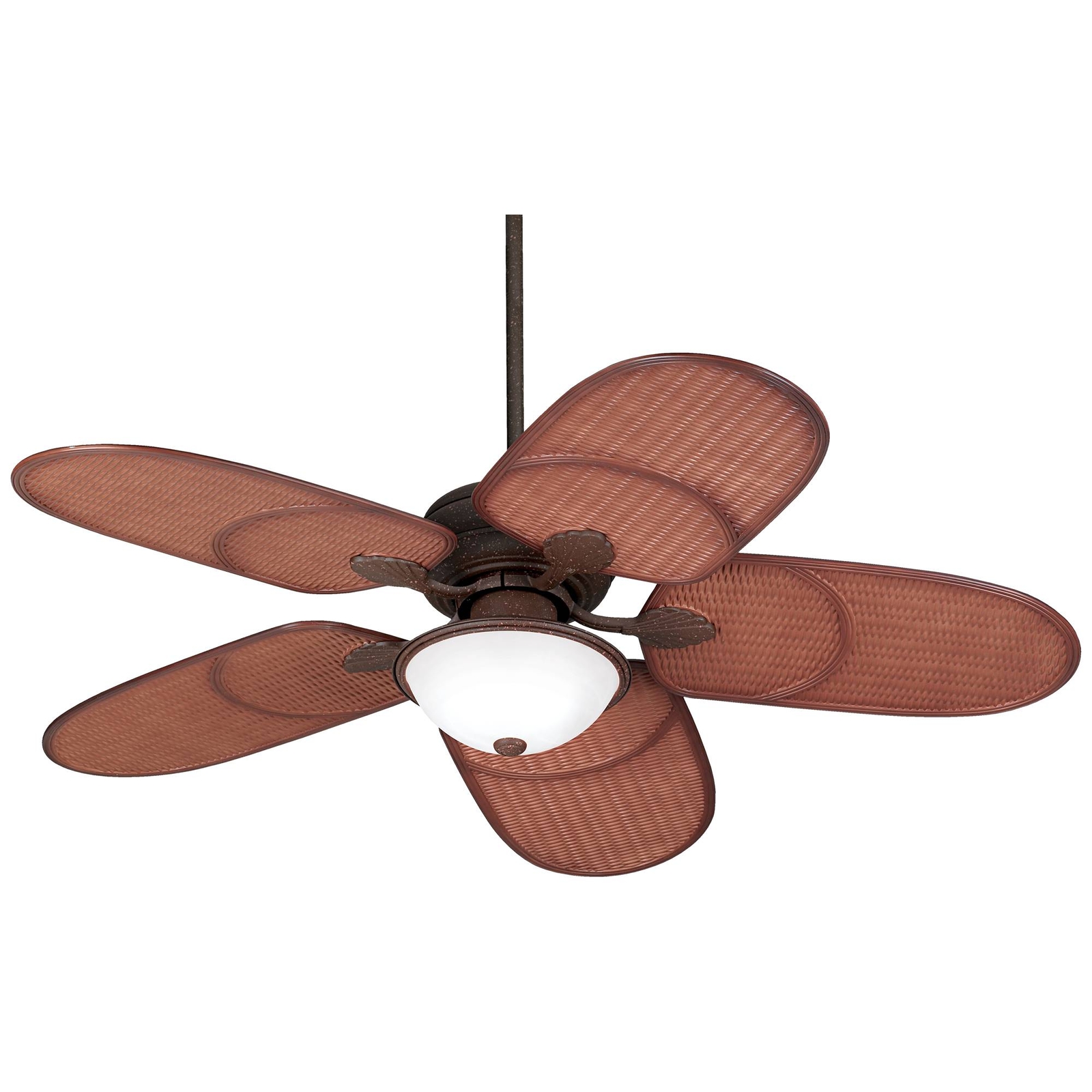 52 Casa Vieja174 Rattan Outdoor Tropical Ceiling Fan Picture 1 Of 3