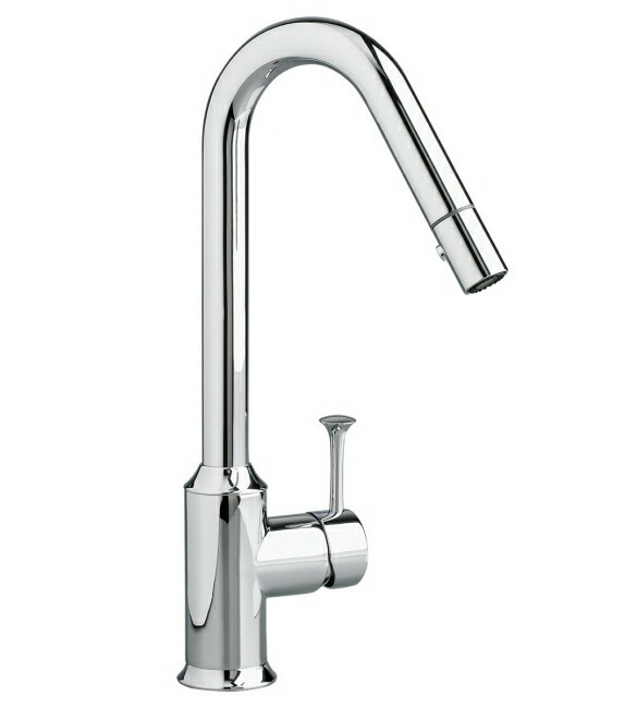 American Standard Pekoe 4332001 Single Handle Kitchen Faucet Chrome Picture 1 Of 3