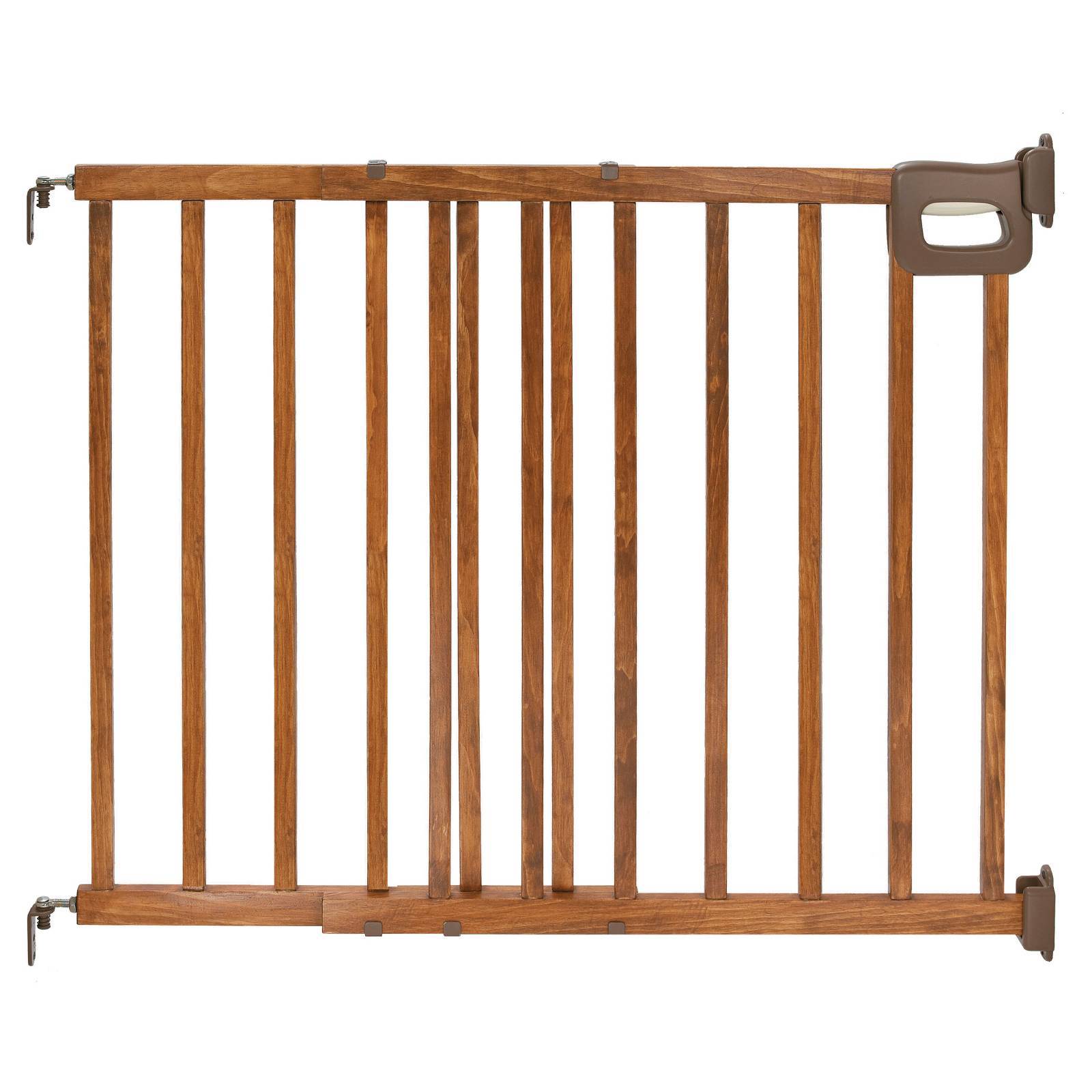 Summer Infant Deluxe Stairway Simple To Secure Wood Gate 07950 Brown Picture 1 Of 4