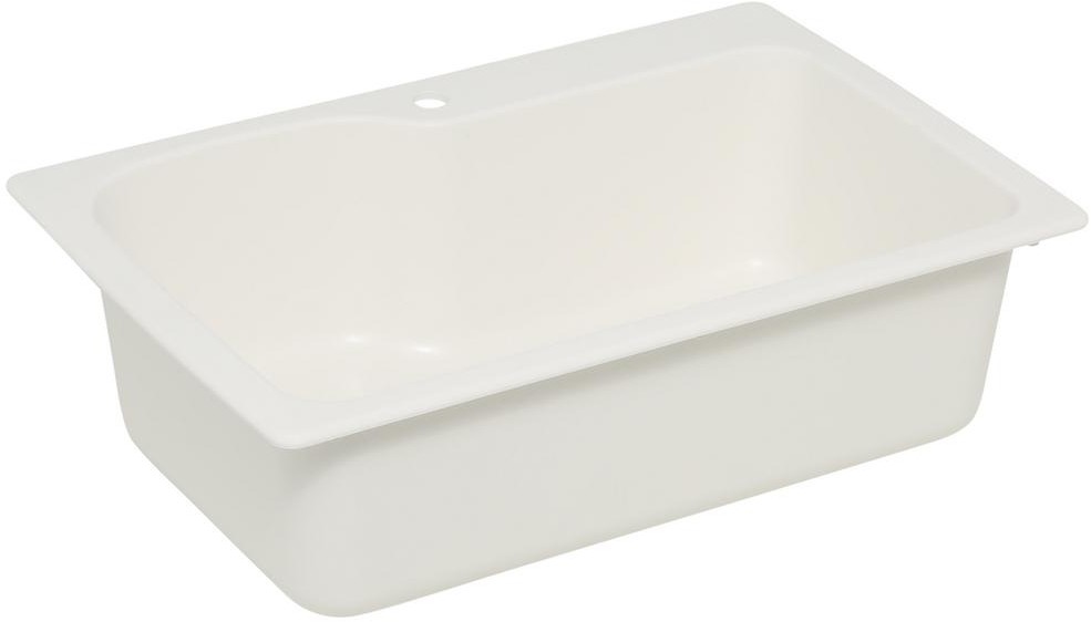 Swanstone Dual Mount Composite 33x22x10 1 Hole Single Bowl Kitchen 2