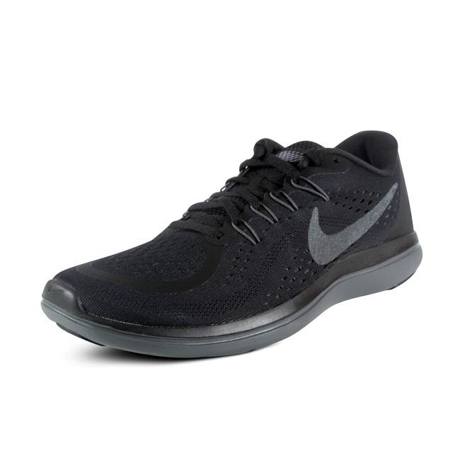 Nike Flex 2017 RN Run Black Men Running Shoes Sneakers 898457005 Nike Flex 2017 RN Run Black Men Running Shoes Sneakers 898457005