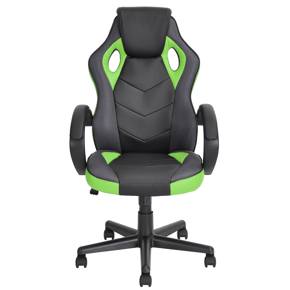 Swivel Pu Leather High Back Reclining Office Desk Chair Race Gaming Picture 1 Of 9