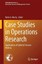 Case Studies in Operations Research: Applications of Optimal Decision Making...