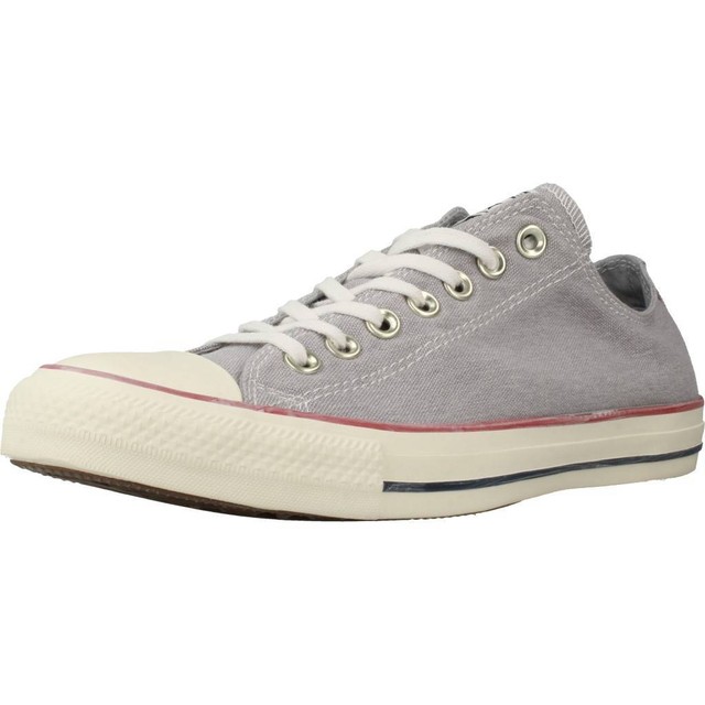 CONVERSE Chucks CT AS OX TOPOLINA BIANCO 551624c grigio chiaro NUOVO . CONVERSE Chucks CT AS OX TOPOLINA BIANCO 551624c grigio chiaro NUOVO .