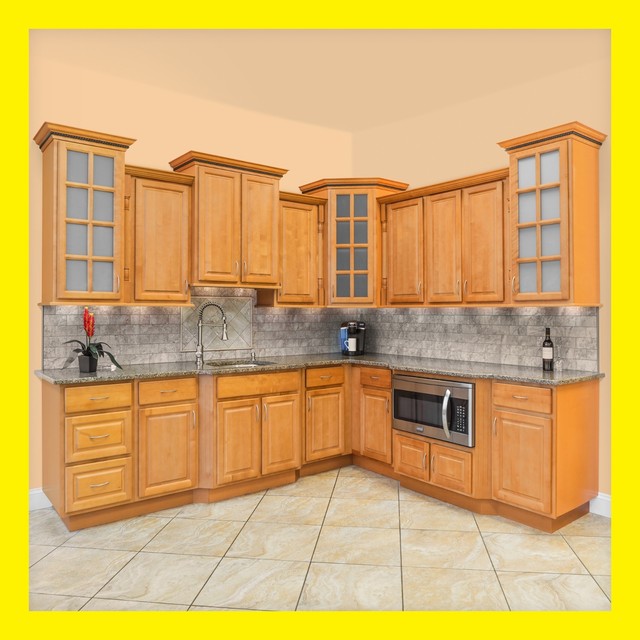Kitchen Cabinets Richmond All Wood Honey Stained Maple Group Aaa Kitchen Cabinets Richmond All Wood Honey Stained Maple Group Aaa Kcrc21