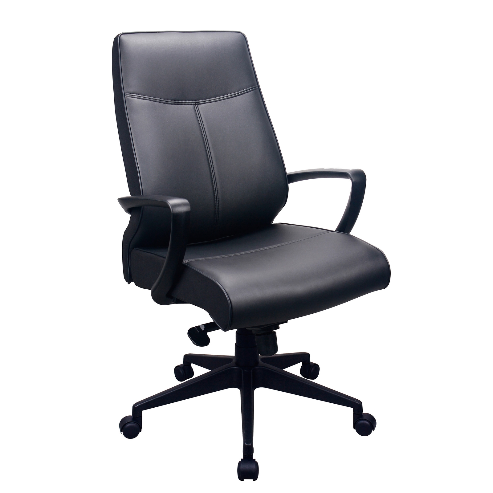 Eurotech Seating High Back Leather Executive Office Chair With Arms Picture 1 Of 5
