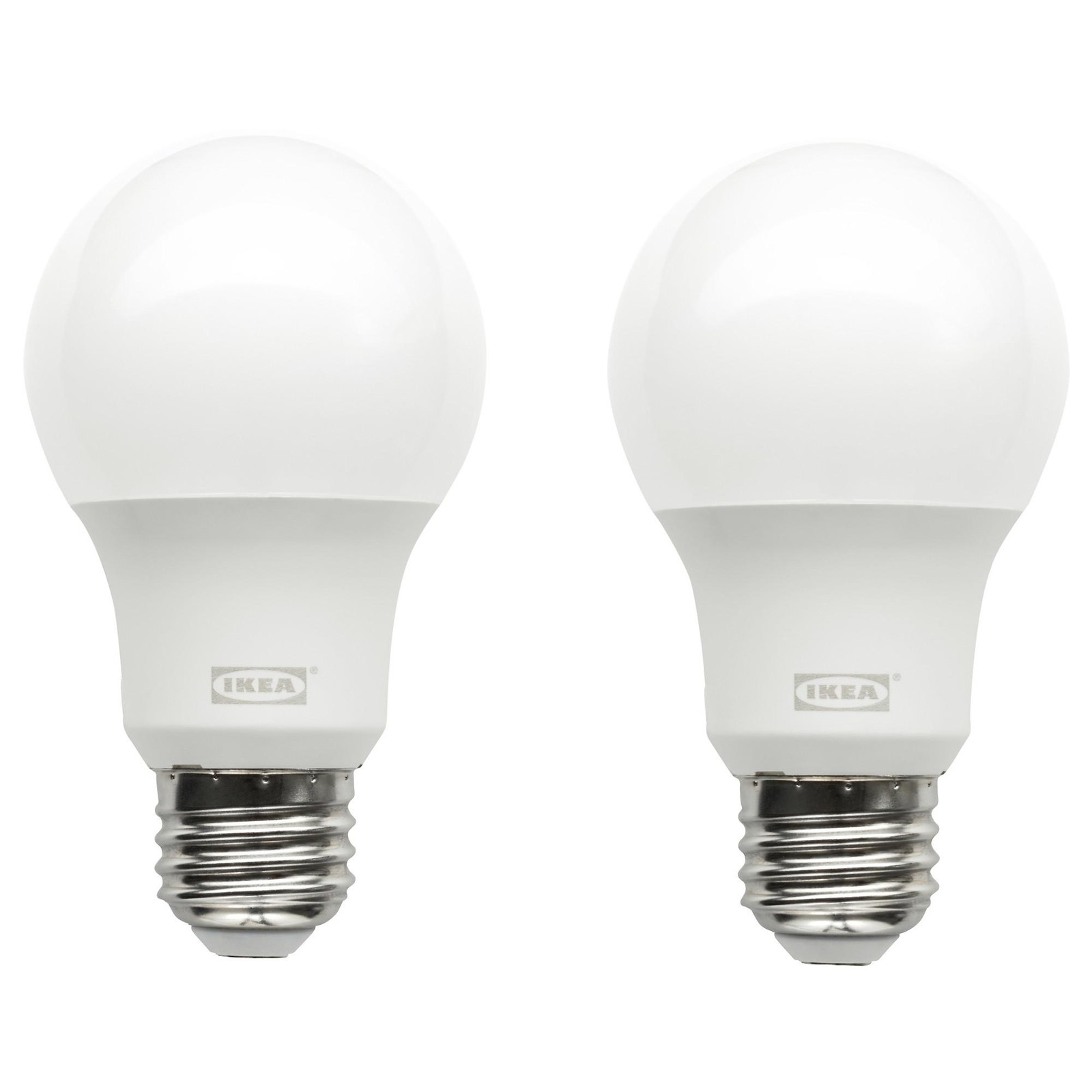 Ikea Ryet Led Bulb E26 600 Lumen Globe Opal Set Of 2 Picture 1 Of
