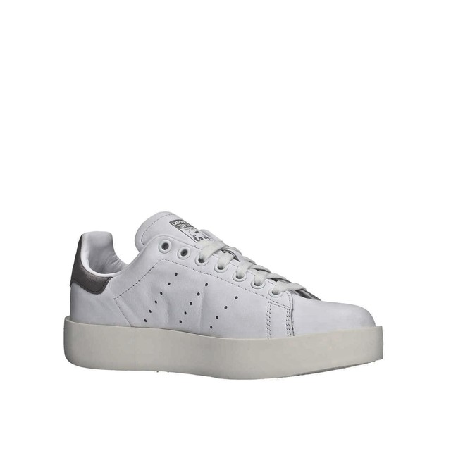 ADIDAS ORIGINALS CQ2829 Stan Smith Bold Bianca e Grigia Donna ADIDAS ORIGINALS CQ2829 Stan Smith Bold Bianca e Grigia Donna