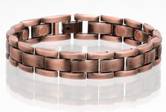 Copper Magnetic Link Bracelet Mens Womens Style Lh Jewelry Health Copper Magnetic Link Bracelet Mens Womens Style Lh Jewelry Health Energy Ebay