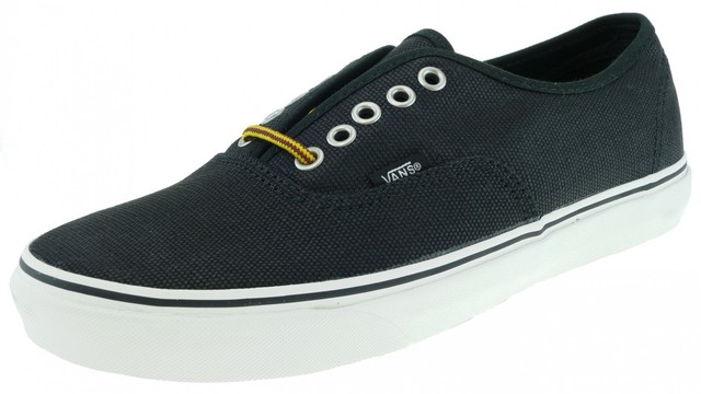 Vans AUTHENTIC Classics waxed canvas black marshmallow Vans AUTHENTIC Classics waxed canvas black marshmallow