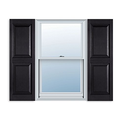 15 Inch X 55 Inch Standard Raised Panel Exterior Vinyl Shutters ... 15 Inch X 55 Inch Standard Raised Panel Exterior Vinyl Shutters ...