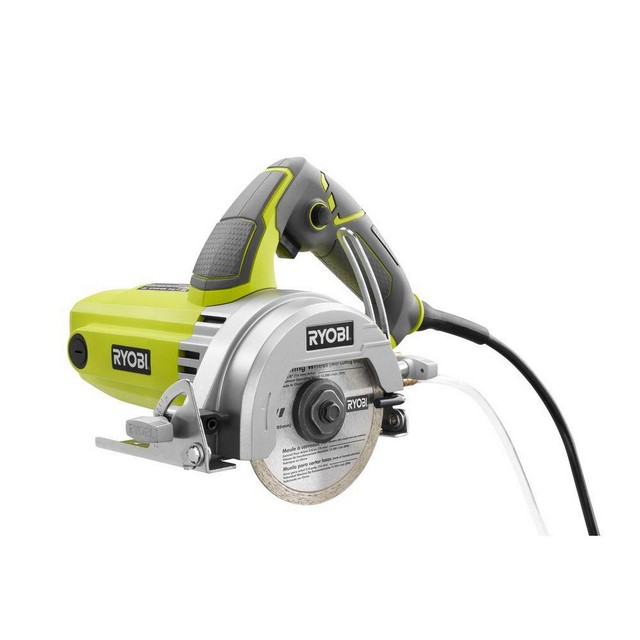 Ryobi Tc401 4 Hand Held Tile Saw Tool 429188 H3 Ebay Ryobi 4 In 12 Amp Handheld Water Cooled Wet Blade Tile Cutting Saw Tool