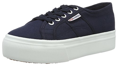 Superga Scarpe da ginnastica Donna COTU S0001L0 F43 BLU NAVY NUOVO Superga Scarpe da ginnastica Donna COTU S0001L0 F43 BLU NAVY NUOVO