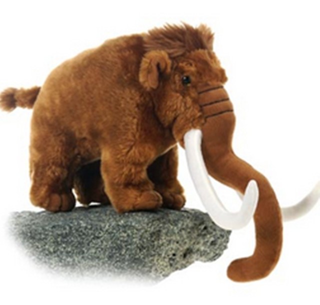 woolly mammoth stuffed toy
