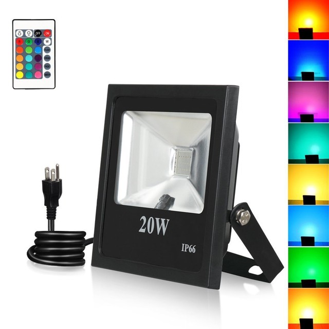 T Sun Rgb Flood Light 20w Outdoor Color Changing Waterproof Led T Sun Rgb Flood Light 20w Outdoor Color Changing Waterproof Led Security Lights