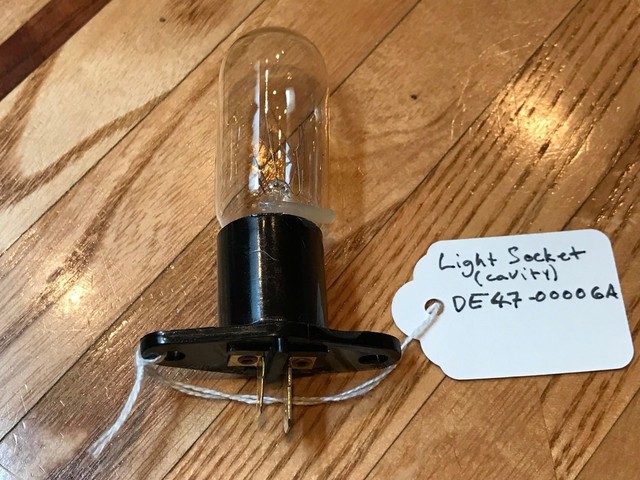 Genuine Oem Kenmore Samsung De47 00006a Microwave Light Socket Genuine Oem Samsung Kenmore Microwave Oven Lamp Socket Bulb Part De47 00006a