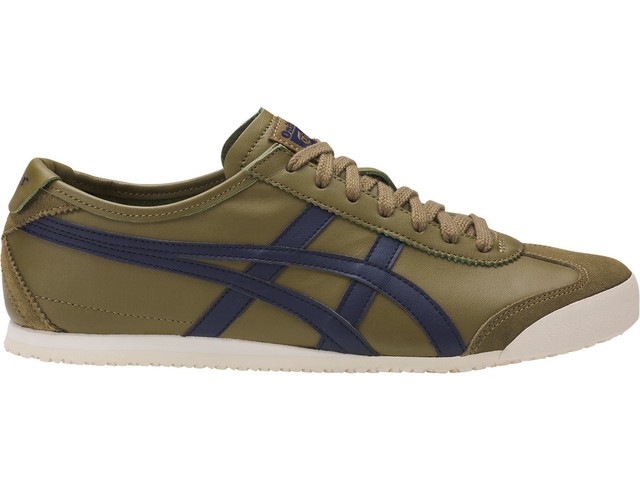 Onitsuka TIGER MEXICO 66 Scarpe Da Ginnastica Giallo Nero di Cuoio ASICS tg UK 5 EU 39 Onitsuka TIGER MEXICO 66 Scarpe Da Ginnastica Giallo Nero di Cuoio ASICS tg UK 5 EU 39