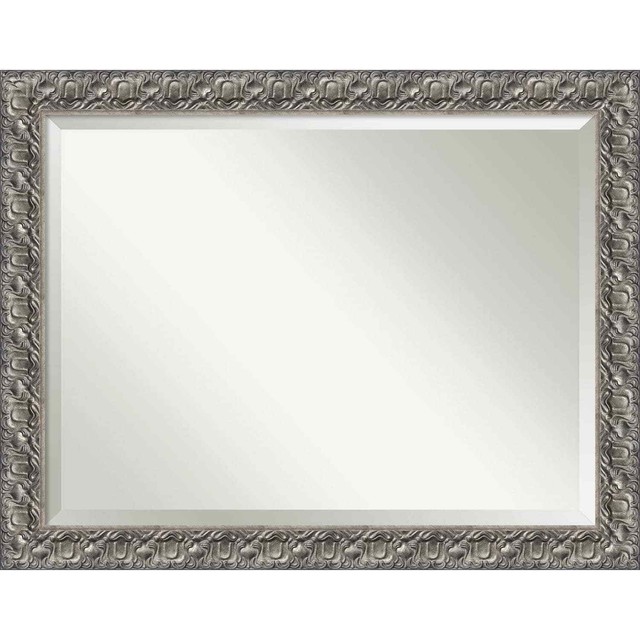 Amanti Art Silver Luxor 48 X 36 In Wall Mirror Dsw3940181