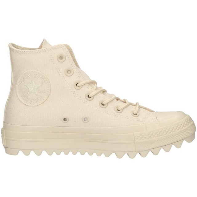 Converse Ctas LIFT Ripple Hi Nero Naturale Da Donna Canvas High Top Scarpe Da Ginnastica Converse Ctas LIFT Ripple Hi Nero Naturale Da Donna Canvas High Top Scarpe Da Ginnastica