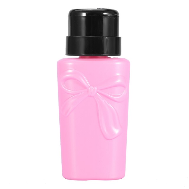 Pump Empty Bottle Style Nail Art Uv Gel Polish Remover Cleaner Tips Picture 6 Of