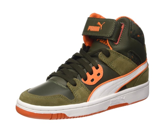 Puma Rebound Street wcamo Jr Unisex Bambini Hi Top Scarpe da ginnastica x Large Puma Rebound Street wcamo Jr Unisex Bambini Hi Top Scarpe da ginnastica x Large