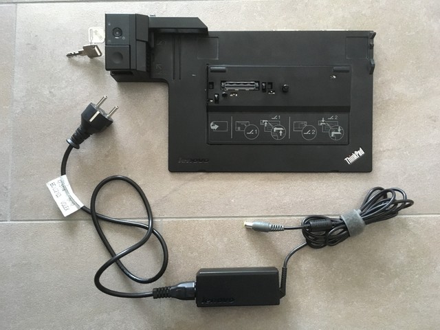Lenovo ThinkPad Mini Dock Plus Series 3 4338 mit eSATA, 65W Netzteil & 2x Key
