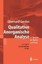 Gerdes, Eberhard: Qualitative Anorganische Analyse