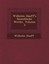 NEW Wilhelm Hauff's Smmtliche Werke, Volume 3 by Wilhelm Hauff
