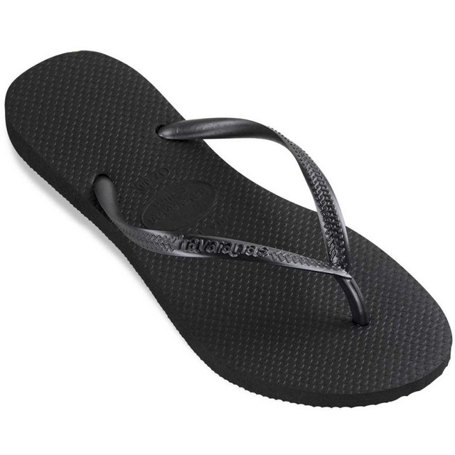 HAVAIANAS SLIM FLIP FLOP FLIP FLOP DI DEDO PER DONNA ORIGINALE 4000030 0090 NERO HAVAIANAS SLIM FLIP FLOP FLIP FLOP DI DEDO PER DONNA ORIGINALE 4000030 0090 NERO