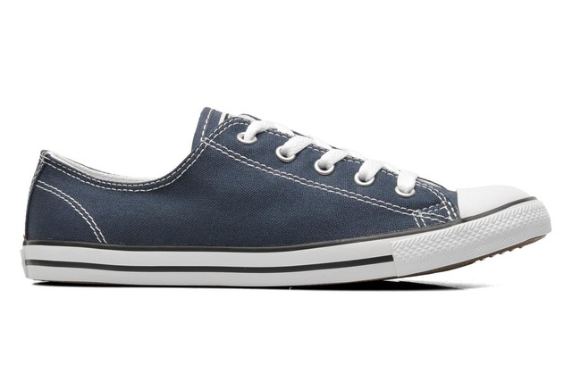 Converse Chuck Taylor Dainty ox donna piatto SCARPE SNEAKER stretto SLIM BLU Converse Chuck Taylor Dainty ox donna piatto SCARPE SNEAKER stretto SLIM BLU