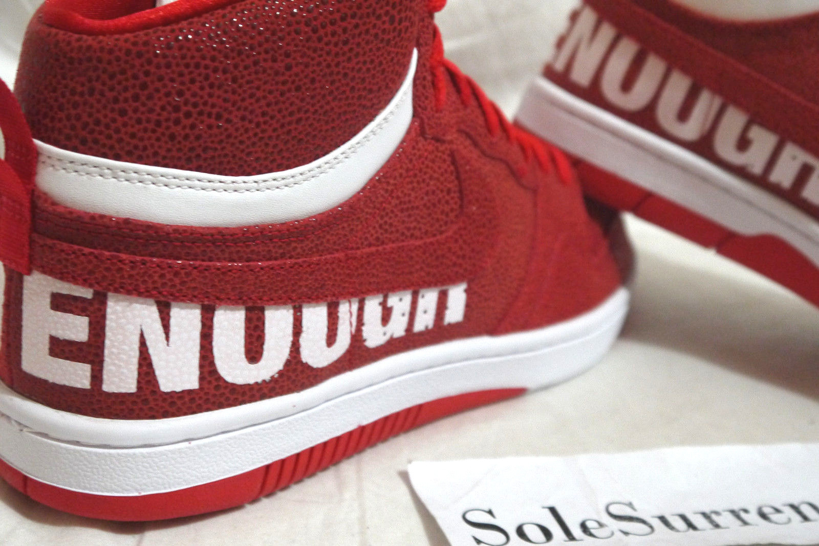 Nike Court Force Good Enough SP Fragment Red White NikeLab 814913 ... 4