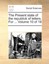 NEW The Present State Of The Republick Of... BOOK (Paperback / softback)