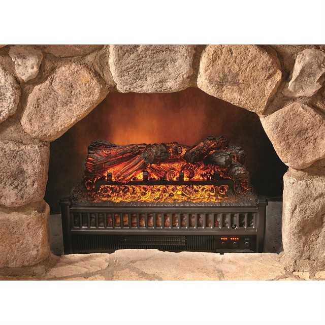 Electric Fireplace Insert Logs 23 In Heater Energy Efficient Led Fan Electric Fireplace Insert Logs 23 In Heater Energy Efficient Led Fan Ventless Us