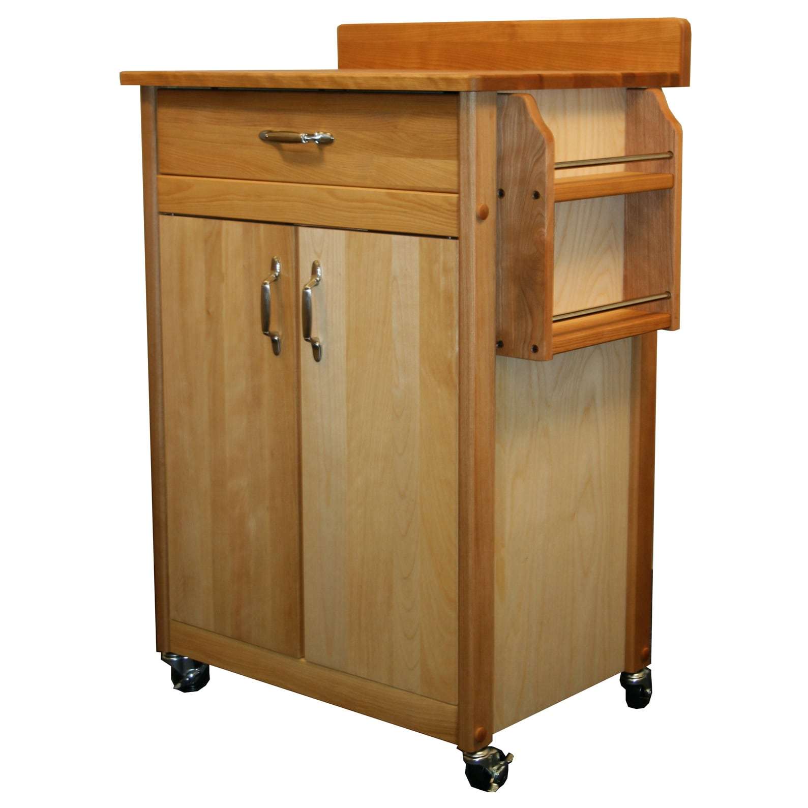 Catskill Craftsmen 27 Inch Butcher Block Kitchen Cart Ebay