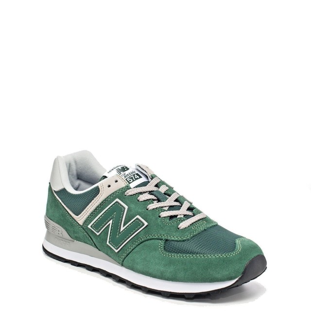 Scarpe Uomo New Balance ML574EGR Verde Sneakers Sportive Nuovo Camoscio Tela Scarpe Uomo New Balance ML574EGR Verde Sneakers Sportive Nuovo Camoscio Tela