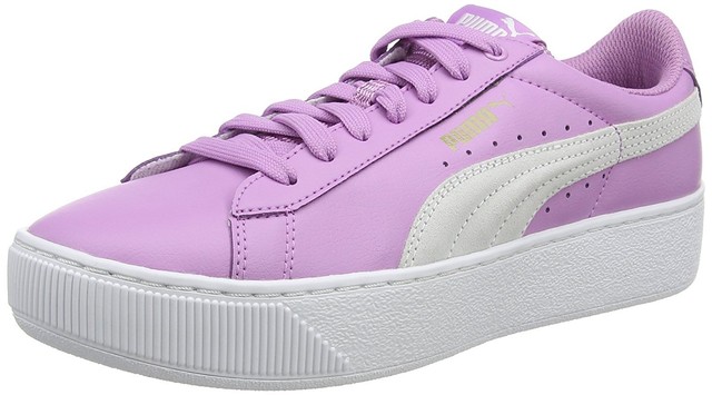 PUMA VIKKY PLATFORM L SNEAKER DONNA VIOLA SMOKY GRAPE WHITE 40.5 EU Scarpe PUMA VIKKY PLATFORM L SNEAKER DONNA VIOLA SMOKY GRAPE WHITE 40.5 EU Scarpe
