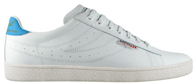 Superga tinta unita 4832 Scarpe da ginnastica casual s00c0e0 S902 BIANCO BLU Superga tinta unita 4832 Scarpe da ginnastica casual s00c0e0 S902 BIANCO BLU