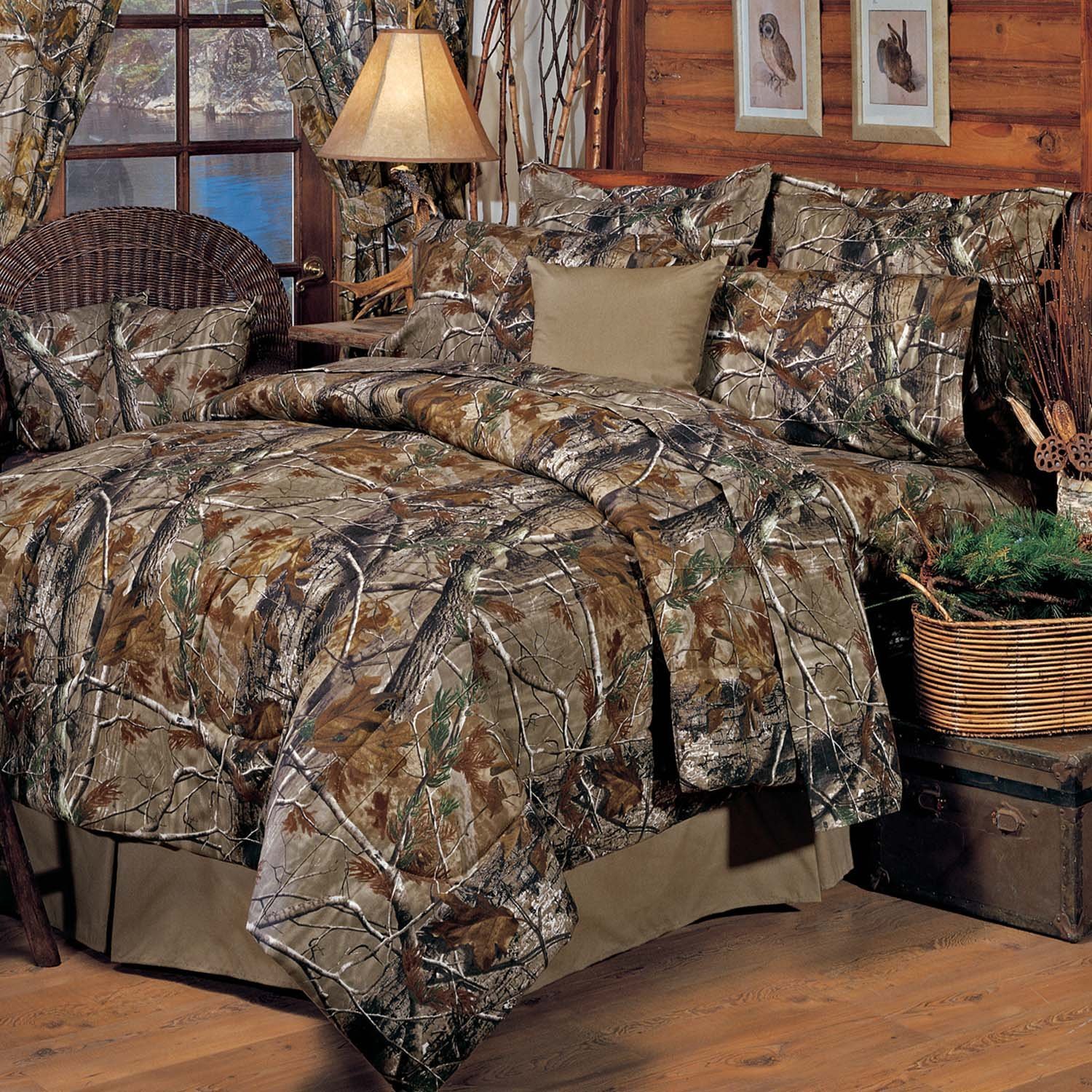Realtree Queen Size Bed Sheet Set Accessorize Hunters Home Mountain Realtree Queen Size Bed Sheet Set Accessorize Hunters Home Mountain Hut Lodge