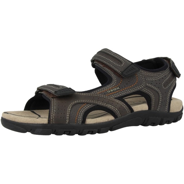 Marrone 45 EU Geox Strada D Sandali con Cinturino Alla Caviglia Uomo m7g Marrone 45 EU Geox Strada D Sandali con Cinturino Alla Caviglia Uomo m7g