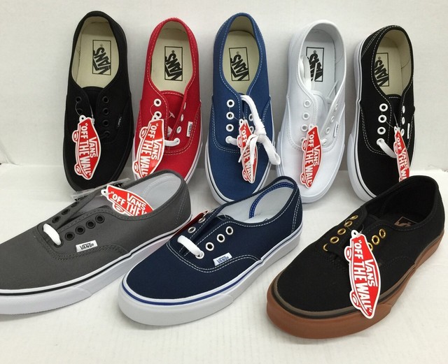 womens vans black authentic trainers womens vans black authentic trainers