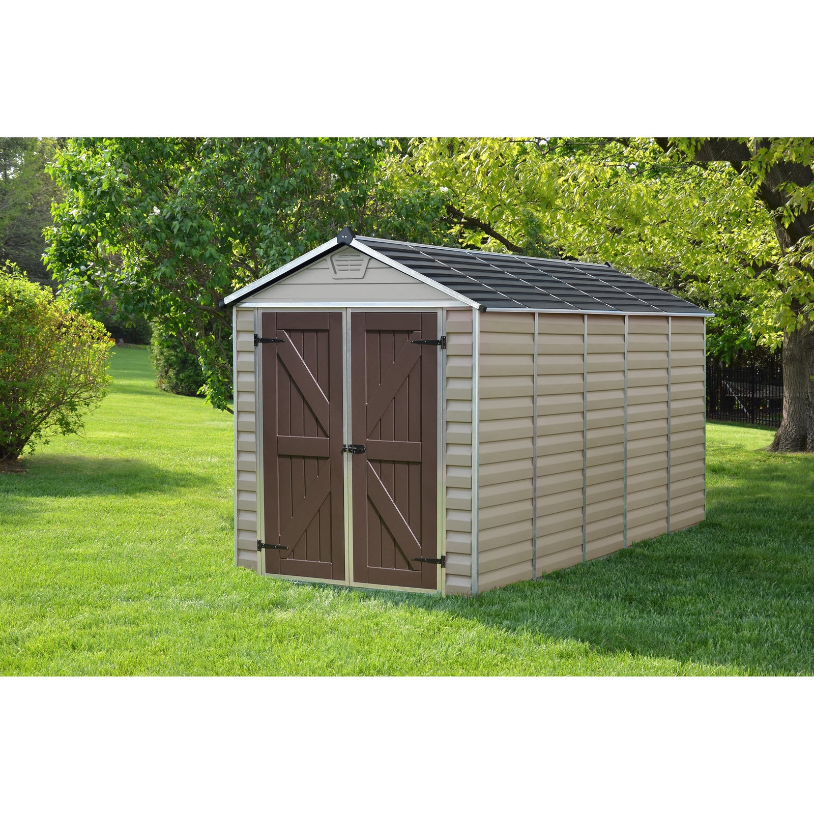 Palram 6 Ft X 12 Tan Skylight Shed Picture 1 Of 5