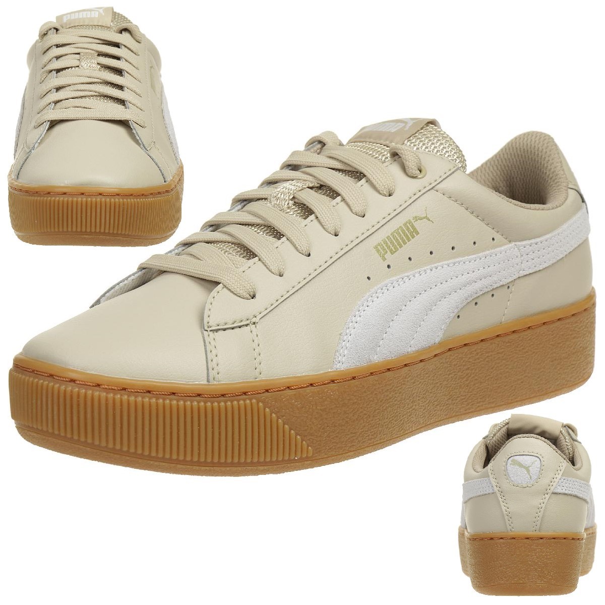 PUMA Vikky Platform L Sneaker Scarpe Donna 364893 03 PUMA Vikky Platform L Sneaker Scarpe Donna 364893 03