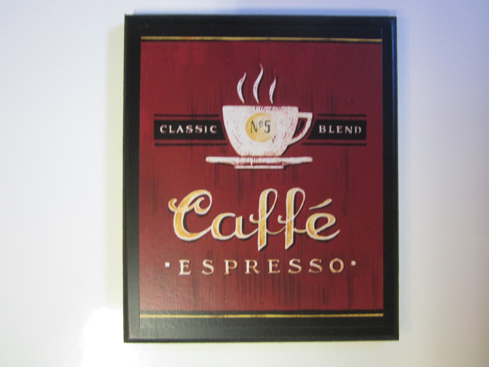Coffee 3pc Plaques Kitchen Wall Decor Bistro Signs Paris Cafe New Other T