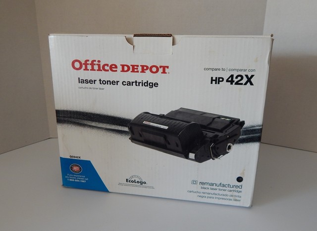 Office Depot Remanufactured Compatible Hp 42x Black Toner For Office Depot Remanufactured Compatible Hp 42x Black Toner For 4250 4350