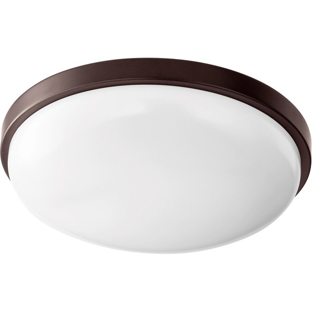 Quorum 902 15 86 Signature Led Inch Oiled Bronze Flush Mount Quorum International 902 15 86 Signature Flush Mounts Oiled Bronze