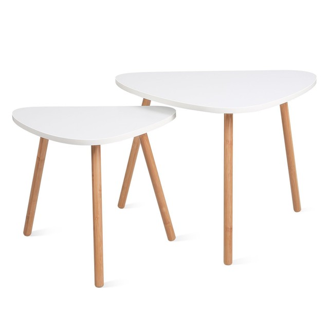 Homfa Nesting Coffee End Tables Modern Decor Side Table For Home And Homfa Nesting Coffee End Tables Modern Decor Side Table For Home And Office Set