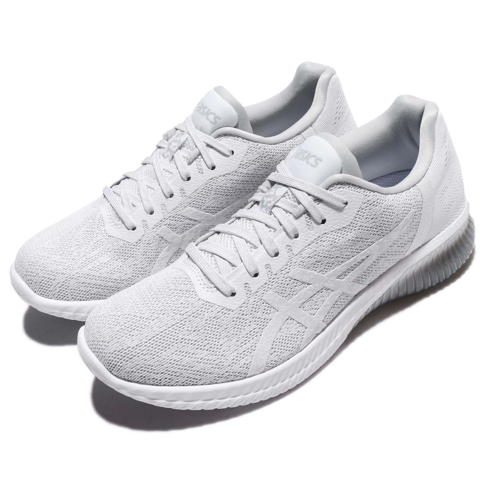 Asics Gel Kenun White Glacier Grey Women Running Shoes Trainers T7C9N 0101 Asics Gel Kenun White Glacier Grey Women Running Shoes Trainers T7C9N 0101