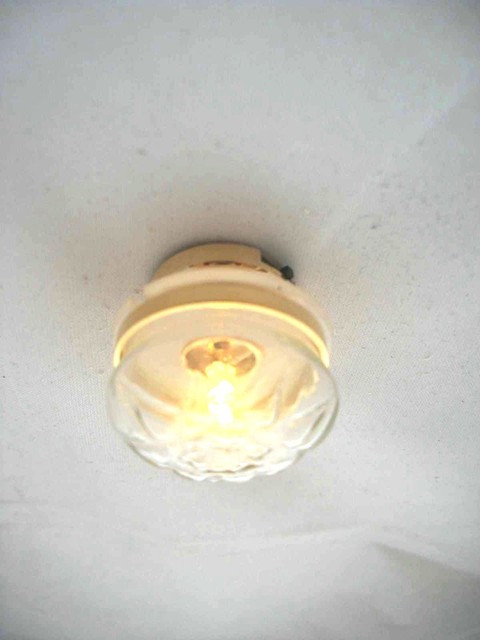 Light Led Clear Ceiling Lamp 2339 Replaceable Battery Dollhouse 1 12 Light Led Clear Ceiling Lamp 2339 Replaceable Battery Dollhouse 1 12 Scale