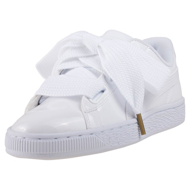 puma basket heart patent scarpe da ginnastica basse donna puma basket heart patent scarpe da ginnastica basse donna