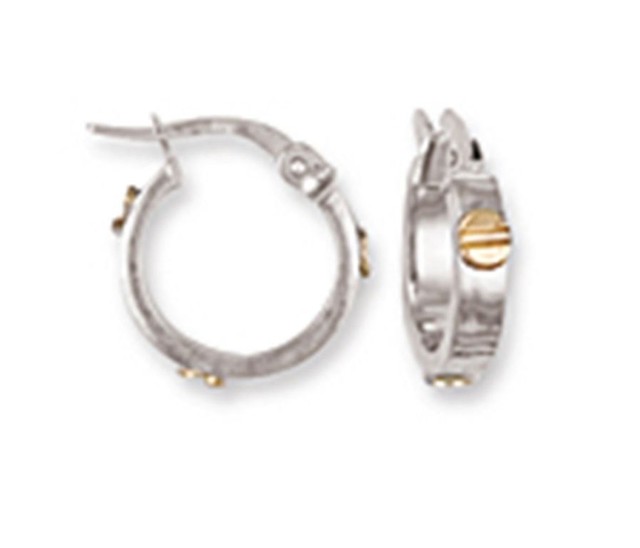 9ct White Gold Hoop Earrings Ebay 9ct White Gold Hoop Earrings